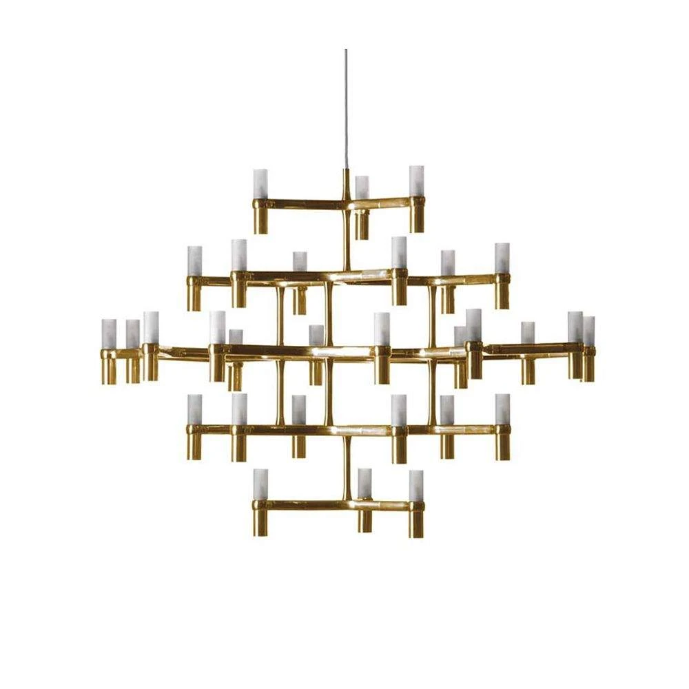Crown Major Hanglamp Gold Plated - Nemo Lighting - Koop Online 1 Crown Major Hanglamp Gold Plated - Nemo Lighting - Koop Online