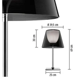 KTribe T1/T2 Tafellamp Smoke - Flos - Koop Online -Woonverlichting Winkel 1701 4 1