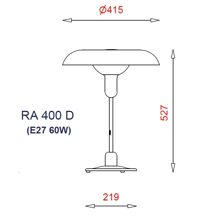 Ra 400 D Tafellamp Opaal Glas - Piet Hein - Koop Online 2 Ra 400 D Tafellamp Opaal Glas - Piet Hein - Koop Online - Afbeelding 2