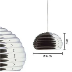 Splügen Bräu Hanglamp - Flos - Koop Online 8 Splügen Bräu Hanglamp - Flos - Koop Online -Woonverlichting Winkel 341 4 1