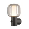 Ovalisk Buiten Wandlamp W/Sensor LED Anthracite - SLV - Koop Online