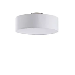 Sebatin Plafondlamp Ø40 White/Nickel - Lindby - Koop Online