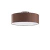 Sebatin Plafondlamp Ø40 Brown/White/Nickel - Lindby - Koop Online
