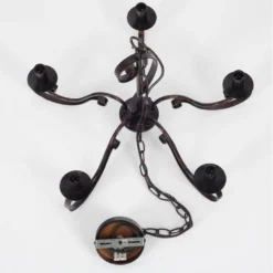 Caleb Kroonluchter Ø60 Rust - Lucande - Koop Online -Woonverlichting Winkel 42510965098306