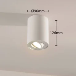 Jolina Plafondlamp Matt White - Arcchio - Koop Online -Woonverlichting Winkel 42510965145374
