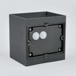 Evie Buiten Wandlamp Dark Grey/Clear - Lucande - Koop Online -Woonverlichting Winkel 42510965260354