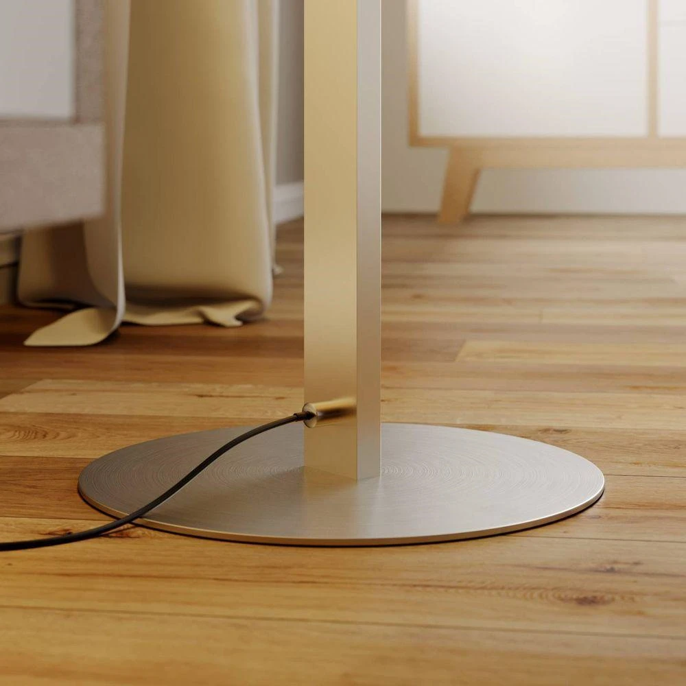 Auron Vloerlamp Nickel/White - Lindby - Koop Online 5 Auron Vloerlamp Nickel/White - Lindby - Koop Online - Afbeelding 5