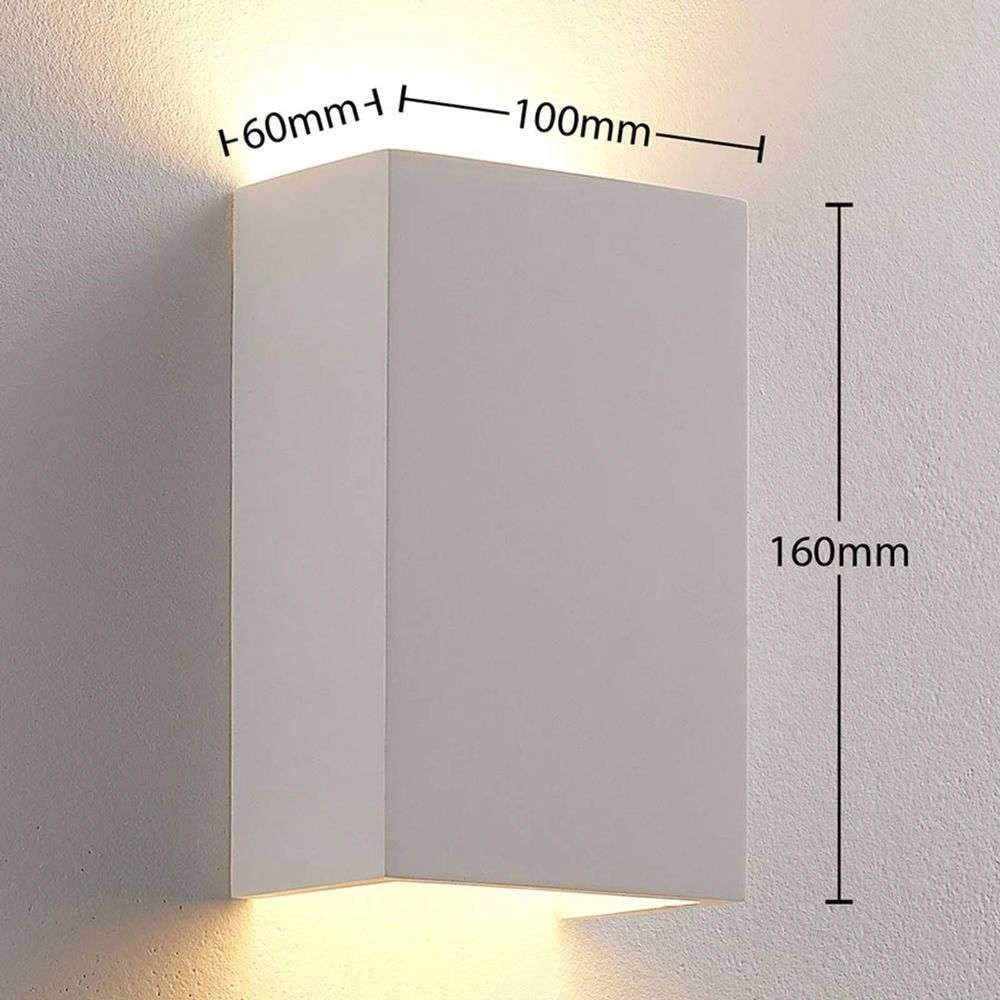 Colja Square Wandlamp White - Lindby - Koop Online 4 Colja Square Wandlamp White - Lindby - Koop Online - Afbeelding 4