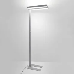 Logan Vloerlamp Silver/White - Arcchio - Koop Online -Woonverlichting Winkel 4251096536669 3