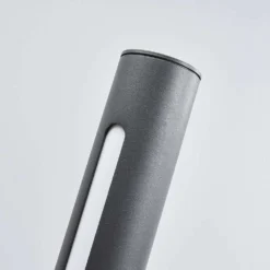 Tomas Buiten Tuinlamp H75 Dark Grey/White - Lucande - Koop Online -Woonverlichting Winkel 42510965476966