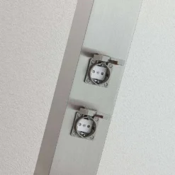 Caspa Buiten Tuinlamp Steel/Clear - Lindby - Koop Online -Woonverlichting Winkel 42510965495465