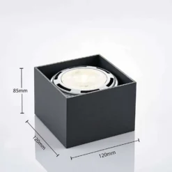 Mabel Square Spot Dark Grey - Arcchio - Koop Online 11 Mabel Square Spot Dark Grey - Arcchio - Koop Online -Woonverlichting Winkel 42510965523176