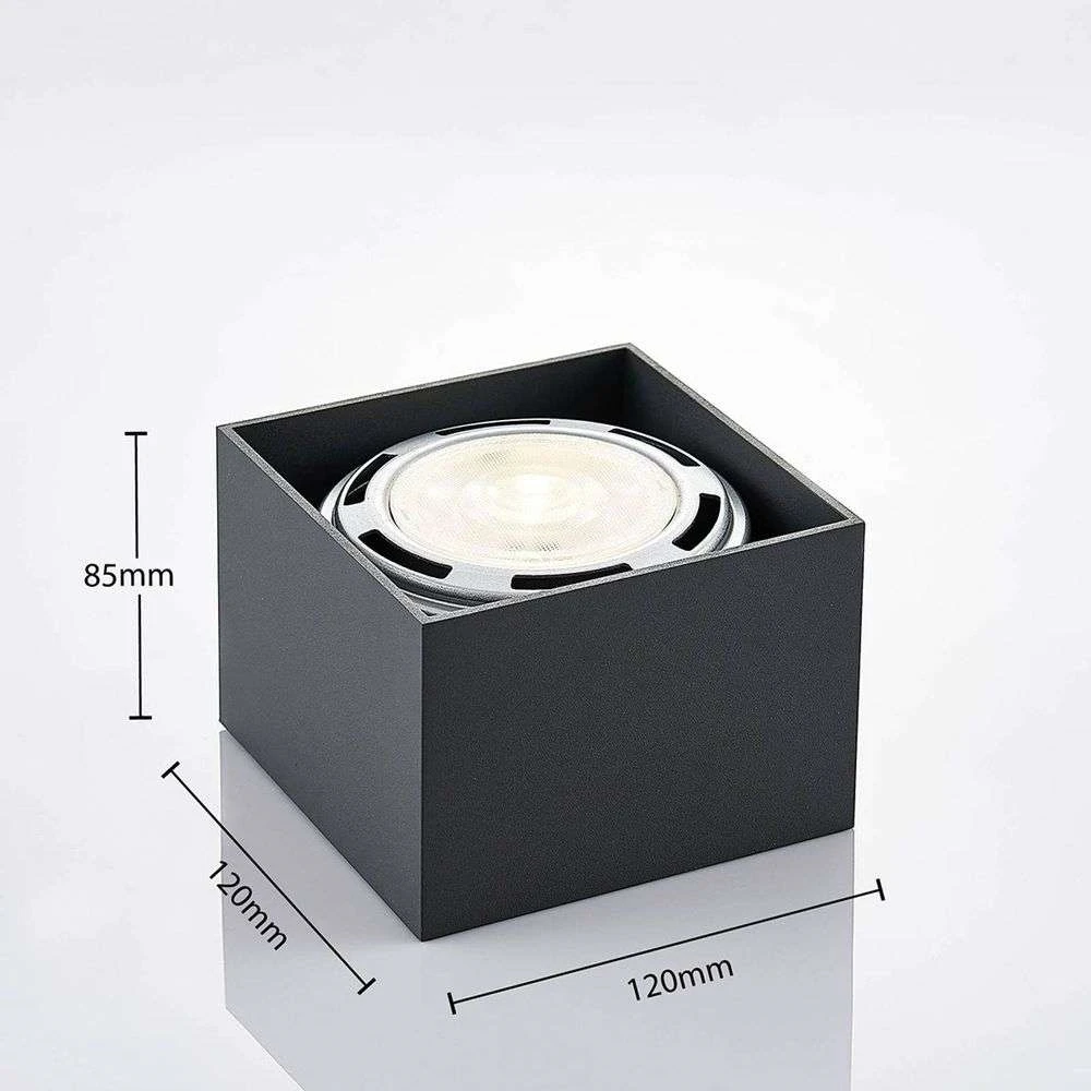 Mabel Square Spot Dark Grey - Arcchio - Koop Online 6 Mabel Square Spot Dark Grey - Arcchio - Koop Online - Afbeelding 6