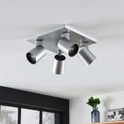 Iavo 4 Plafondlamp Alu - Arcchio - Koop Online -Woonverlichting Winkel 42510965563843