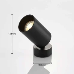 Brinja 1 Plafondlamp Round Zwart - Arcchio - Koop Online 8 Brinja 1 Plafondlamp Round Zwart - Arcchio - Koop Online -Woonverlichting Winkel 4251096556681strahler brinja gu10 schwarz 1 fl rund3