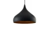 Ritana Hanglamp Black/Gold - Lindby - Koop Online