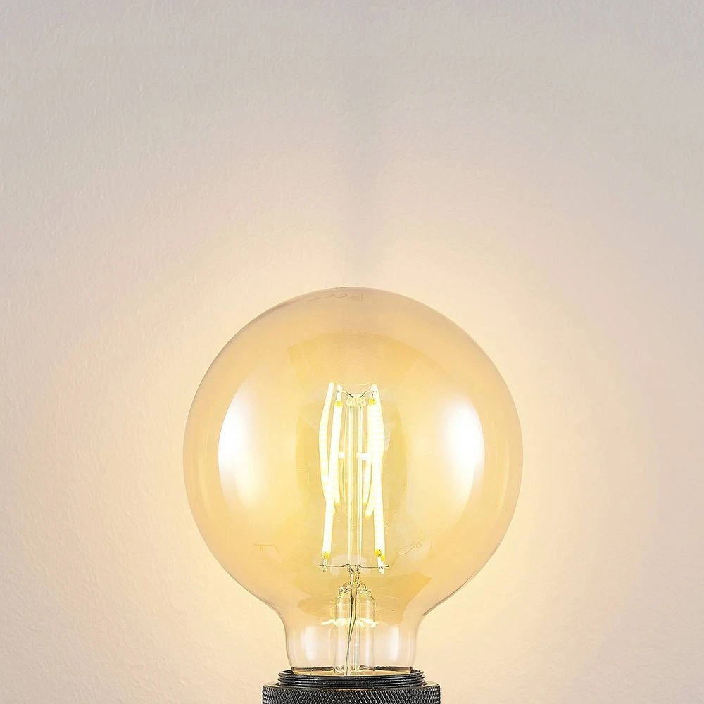 Lichtbron LED 6,5W (650lm) 2500K Amber G95 3-Step-Dim E27 - Arcchio - Koop Online 4 Lichtbron LED 6,5W (650lm) 2500K Amber G95 3-Step-Dim E27 - Arcchio - Koop Online - Afbeelding 4