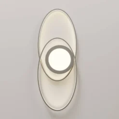 Charlok Plafondlamp Silver - Lindby - Koop Online -Woonverlichting Winkel 42510965752174