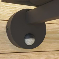 Ferda Up Buiten Wandlamp IP44 W/Sensor Graphite - Lucande - Koop Online -Woonverlichting Winkel 42510965760165