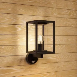 Ferda Up Buiten Wandlamp IP44 W/Sensor Graphite - Lucande - Koop Online -Woonverlichting Winkel 42510965760166