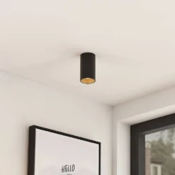 Dilana Plafondlamp Black/Gold - Arcchio - Koop Online -Woonverlichting Winkel 42510965788293
