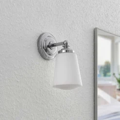 Mahdi Wandlamp Opal/Chrome - Arcchio - Koop Online -Woonverlichting Winkel 42510965915385