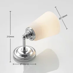 Mahdi Wandlamp Opal/Chrome - Arcchio - Koop Online -Woonverlichting Winkel 42510965915386