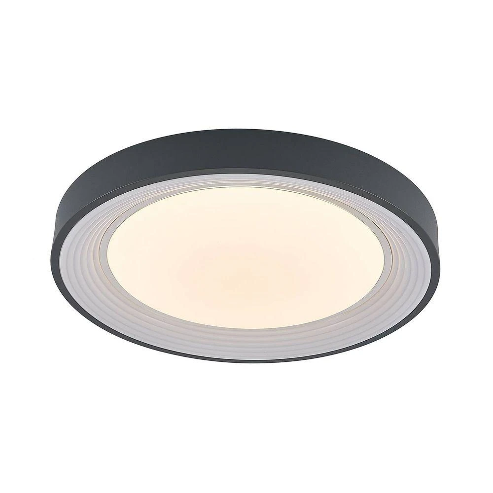 Lindum Plafondlamp White/Dark Grey - Lindby - Koop Online 1 Lindum Plafondlamp White/Dark Grey - Lindby - Koop Online