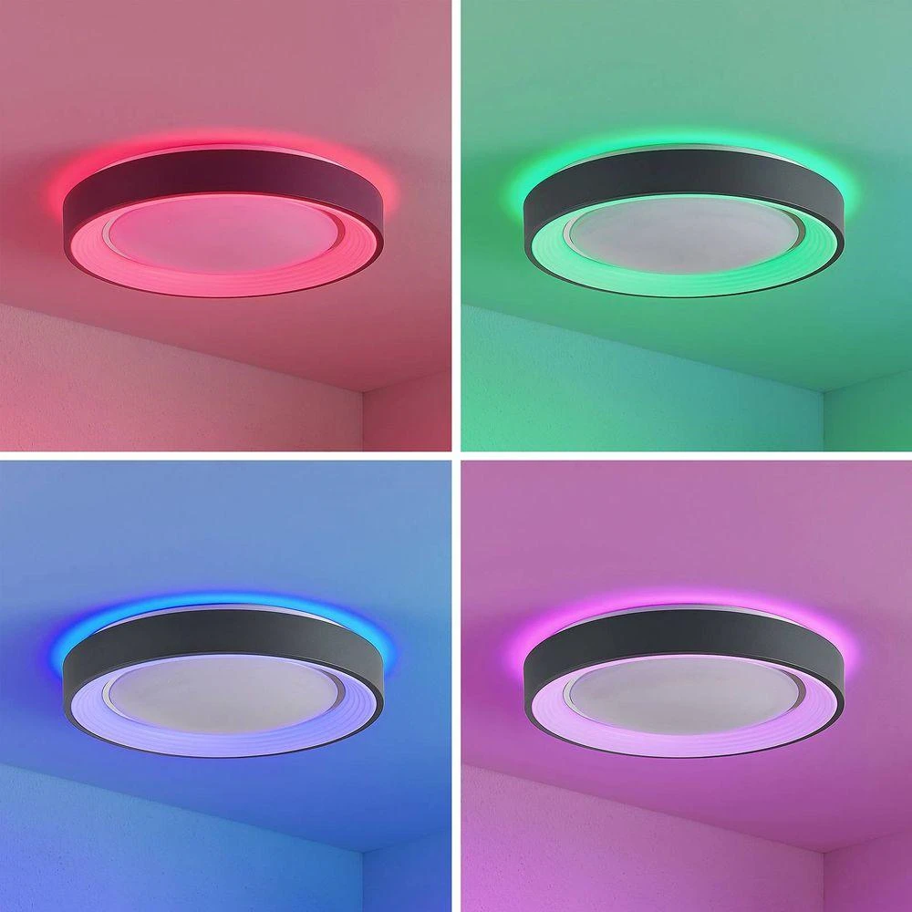 Lindum Plafondlamp White/Dark Grey - Lindby - Koop Online 4 Lindum Plafondlamp White/Dark Grey - Lindby - Koop Online - Afbeelding 4