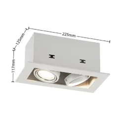 Taneja 2 Ingebouwd Spot White - Arcchio - Koop Online 9 Taneja 2 Ingebouwd Spot White - Arcchio - Koop Online -Woonverlichting Winkel 42519117081274