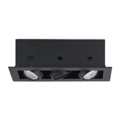 Taneja 3 Ingebouwd Spot Black - Arcchio - Koop Online