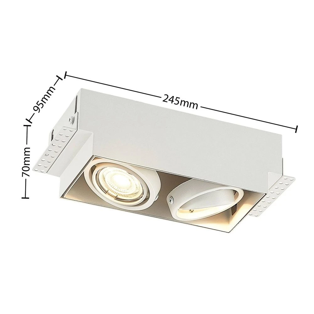 Hidaya 2 Ingebouwd Spot White - Arcchio - Koop Online 3 Hidaya 2 Ingebouwd Spot White - Arcchio - Koop Online - Afbeelding 3
