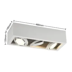 Ilina 3 Bevestigingsspot White - Arcchio - Koop Online -Woonverlichting Winkel 42519117092614