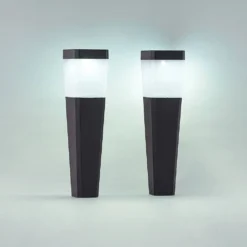 Hadrias Solar Cell Lamp Black/White - Lindby - Koop Online -Woonverlichting Winkel 42519117132685