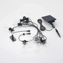 Jalte Solar Cell Lamp Black - Lindby - Koop Online -Woonverlichting Winkel 42519117132996