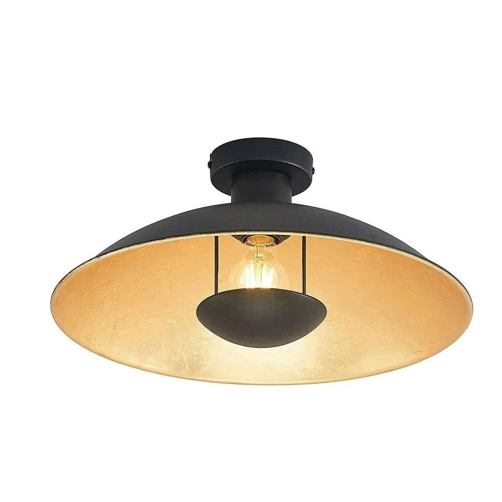 Narisara Plafondlamp Ø40 Black/Gold - Lindby - Koop Online 1 Narisara Plafondlamp Ø40 Black/Gold - Lindby - Koop Online