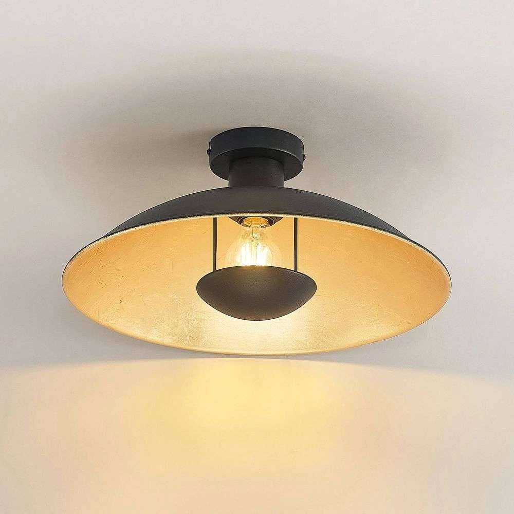 Narisara Plafondlamp Ø40 Black/Gold - Lindby - Koop Online 5 Narisara Plafondlamp Ø40 Black/Gold - Lindby - Koop Online - Afbeelding 5