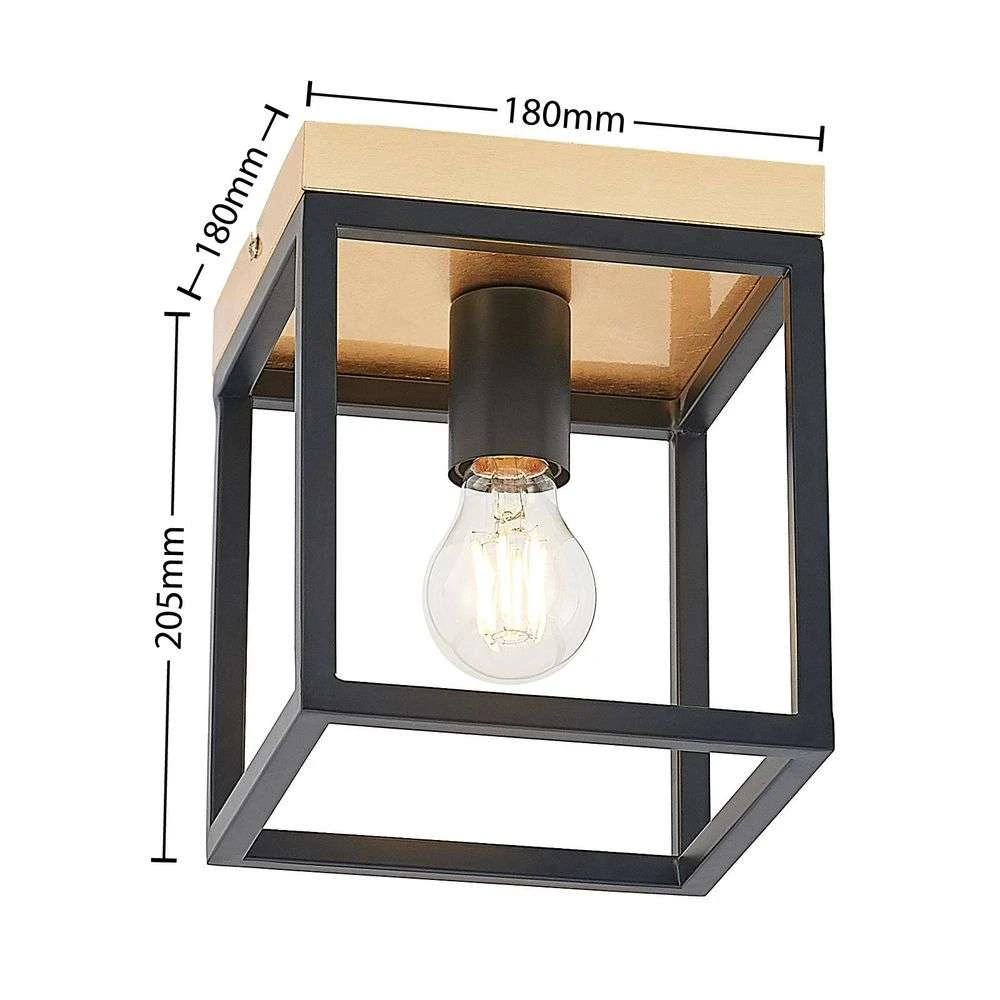 Miravi Plafondlamp Gold/Black - Lindby - Koop Online 3 Miravi Plafondlamp Gold/Black - Lindby - Koop Online - Afbeelding 3