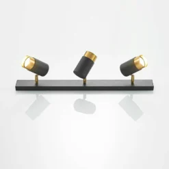 Evaro 3 Plafondlamp Black/Gold - Arcchio - Koop Online -Woonverlichting Winkel 42519117275865