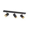 Evaro 3 Plafondlamp Black/Gold - Arcchio - Koop Online