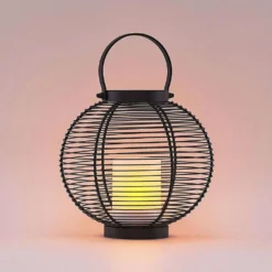 Mairuna Solar Cell Lamp LED Ø22,7 Black - Lindby - Koop Online -Woonverlichting Winkel 42519117354134