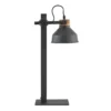 Nefeli Tafellamp Black/Wood - Lindby - Koop Online