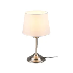Alomira Tafellamp H32 Nickel/White - Lindby - Koop Online 6 Alomira Tafellamp H32 Nickel/White - Lindby - Koop Online -Woonverlichting Winkel 4251911748567 4