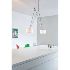 Twin LED Hanglamp Chrome - Serien Lighting - Koop Online 7 Twin LED Hanglamp Chrome - Serien Lighting - Koop Online -Woonverlichting Winkel 4260331399402twin chrome3