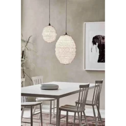 Caleo Hanglamp Small Papier Ø25 White/Bronze - Le Klint - Koop Online -Woonverlichting Winkel 5703387123021 caleo small papir oe25 le klint3