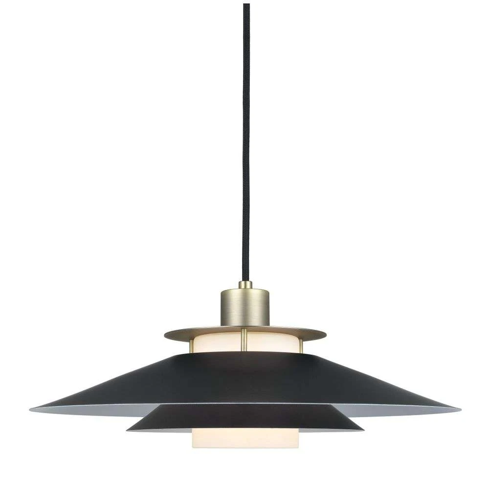 Rivoli Hanglamp Ø40 Black/Brass - Halo Design - Koop Online 1 Rivoli Hanglamp Ø40 Black/Brass - Halo Design - Koop Online