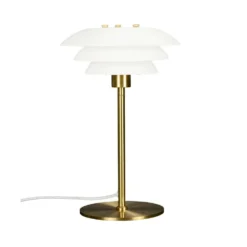 DL20 Taffellamp Opal/Brass - DybergLarsen - Koop Online