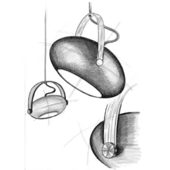 D.C Hanglamp Ø40 White/Oak - Halo Design - Koop Online -Woonverlichting Winkel 5705639734375 10