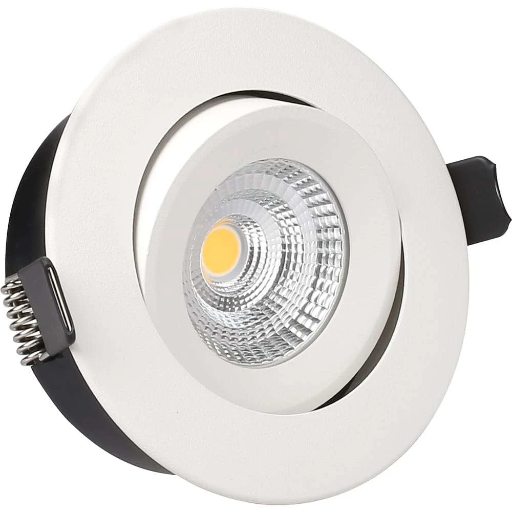 Downlight Ingebouwd Spot 7W 2700K Tilt Wit - Antidark - Koop Online 1 Downlight Ingebouwd Spot 7W 2700K Tilt Wit - Antidark - Koop Online