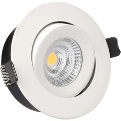 Downlight Ingebouwd Spot 7W 3000K Tilt Wit - Antidark - Koop Online